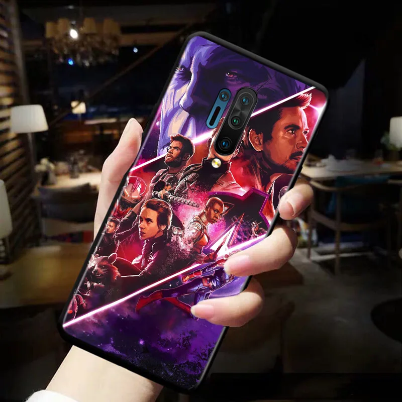 Силиконовый чехол Avenger с супергероями Marvel для OnePlus Nord CE 2 N10 N100 9 9R 8T 7T 6T 5T 8 7 6 Plus Pro