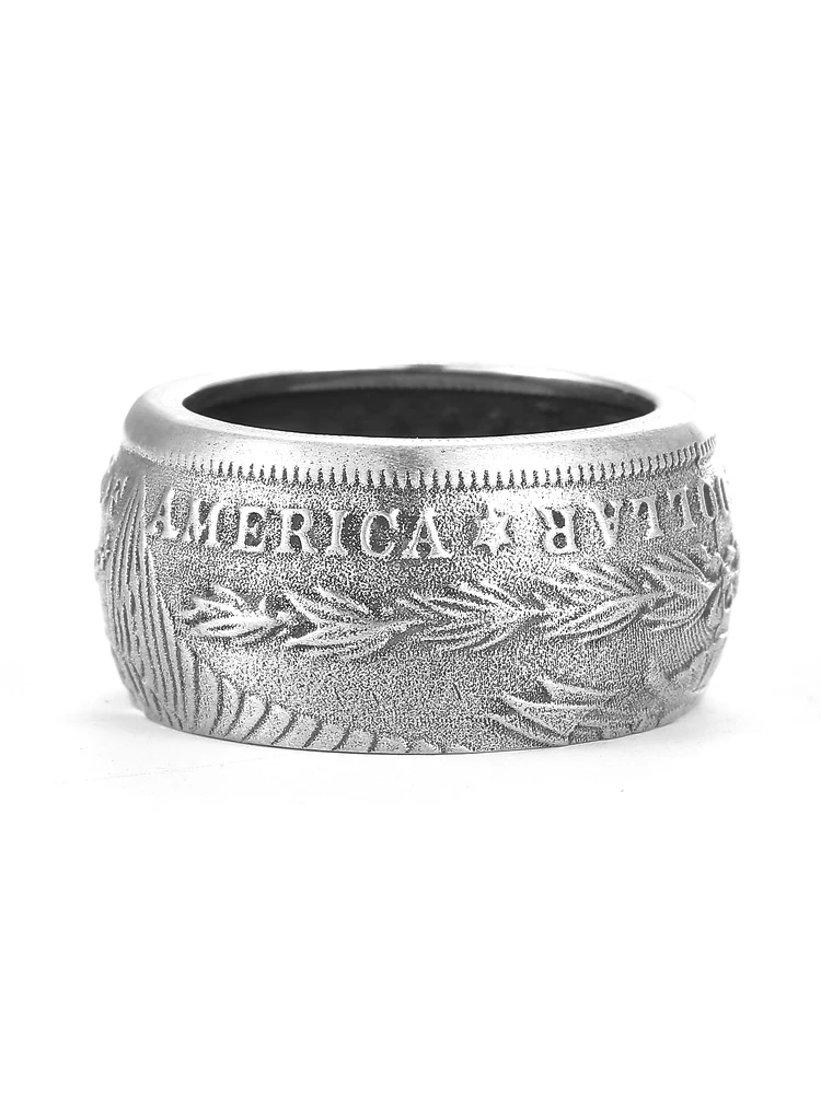 RuibeilaS925 bague de pièce monnaie ancienne en argent la mode pour 2021 New tendance | Украшения и аксессуары