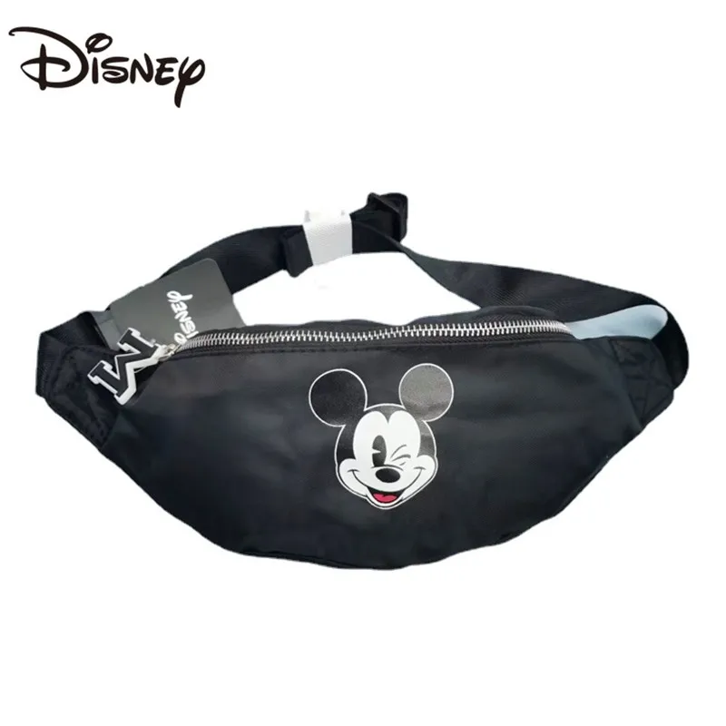 

2021 Disney Mickey new waist bag Shoulder bag Chest bag Sports and leisure riding Messenger bag Fashion trend satchel