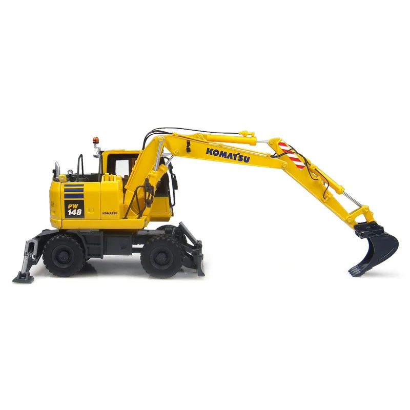 UH-8083 1:50 Komatsu PW148 + 2 колесный экскаватор игрушки |