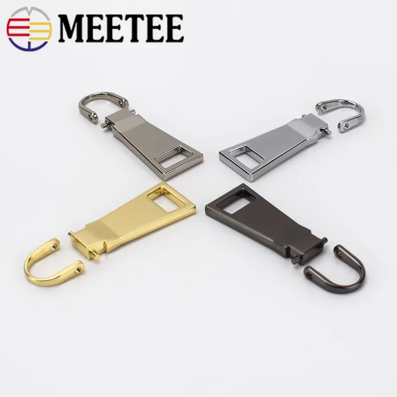 Съемные Металлические съемники Meetee 5 шт. для 8 #10 #15 # съемные слайдеры на молнии