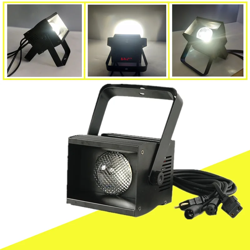 

LED 100W COB Par Light Warm White+Cool White Stage Effect Par Light LED Light for DJ Party Concert Wedding Disco COB Par Light