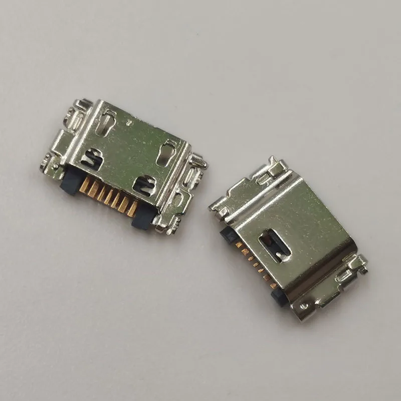 Usb-коннектор для зарядки, 100 шт., док-порт зарядного устройства для Samsung Galaxy A02 A022F A022 A022F/DS A022M A022M/DS M10 M105F J727 J7plus