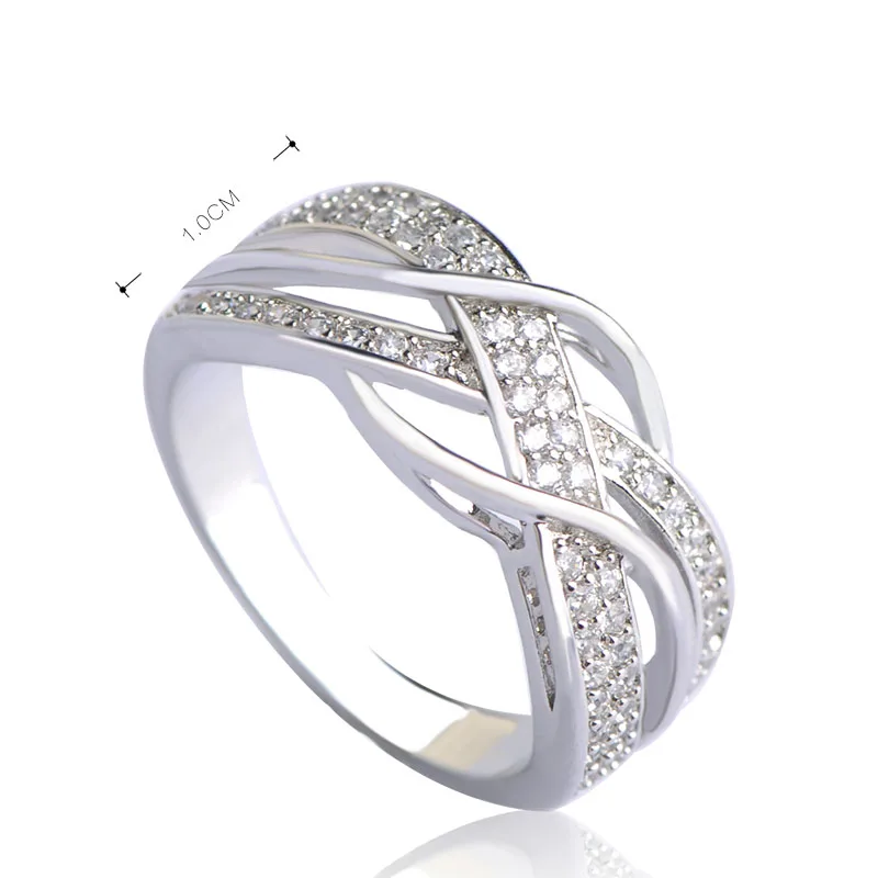 MECHOSEN кавайные кубические циркониевые кольца для мужчин и женщин ювелирные