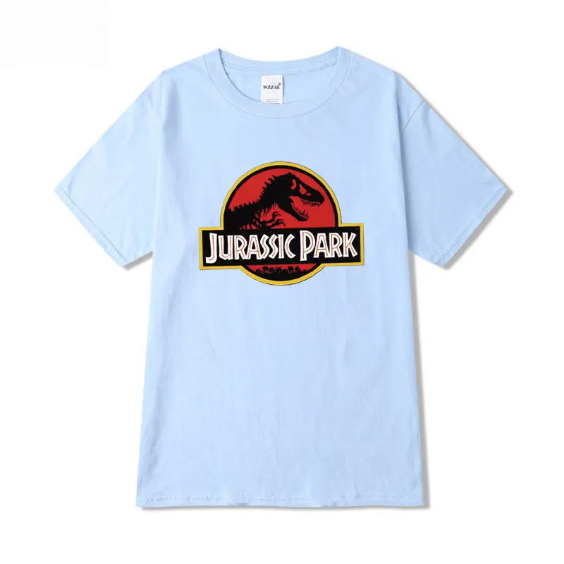 Jurassic Park женские футболки летняя футболка с короткими рукавами и буквенным принтом уличная Футболка женская футболка больших размеров женская S-2XL