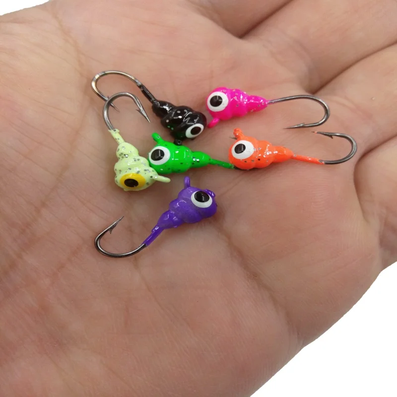 Зимняя искусственная приманка для льда 2 см 1 6 г шт./компл. миниатюрная с крючком