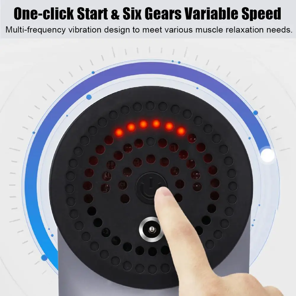 Электрический пистолет для мышечного массажа 1200-3300r/мин терапевтический