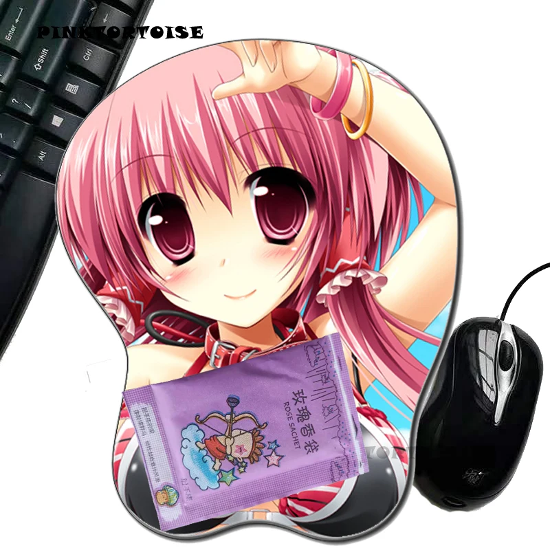 Антискользящий коврик для мыши с силикагелевым покрытием рисунком аниме |