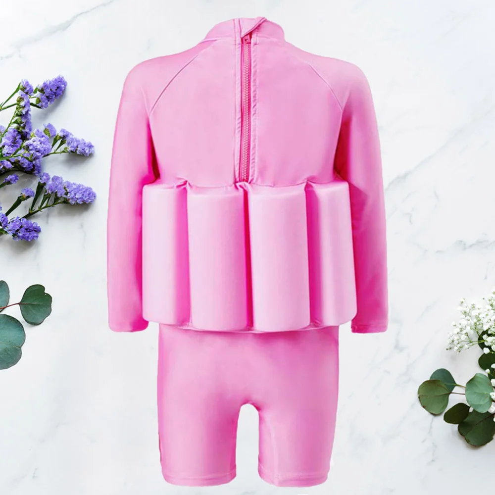 1 шт. Детские плавучие купальники Цельный купальник одежда для плавания с защитой