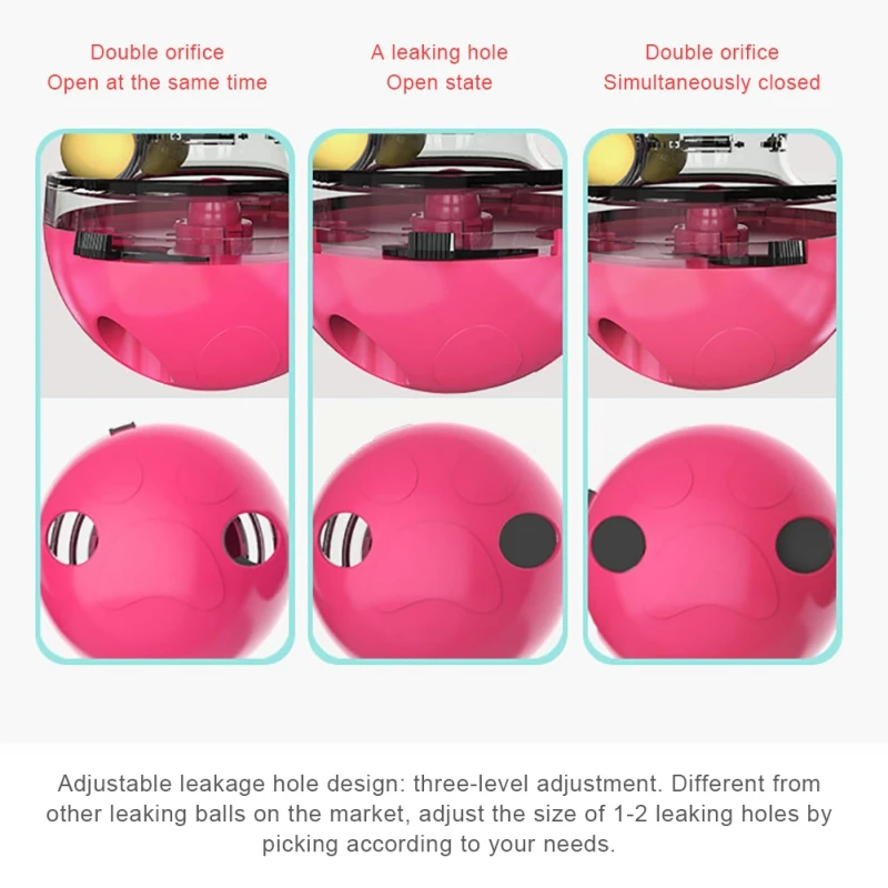 

Funny Turntable Leaking Food Cat Toy Tumbler Interactive Cat Dog Teaser Toys Pet Training Toys for Kitten Cat Pet Products