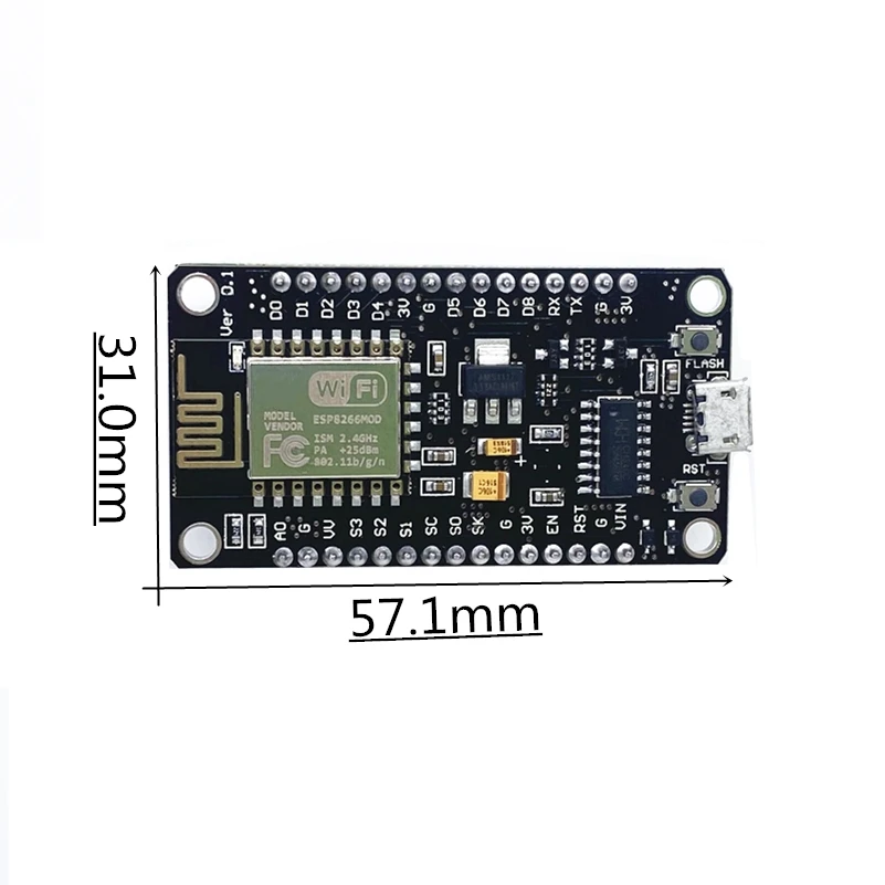 Wireless Module NodeMcu V3 CH340 Lua WIFI Internet Of Things Development Board ESP8266 With Pcb Antenna And USB Port For Arduino |