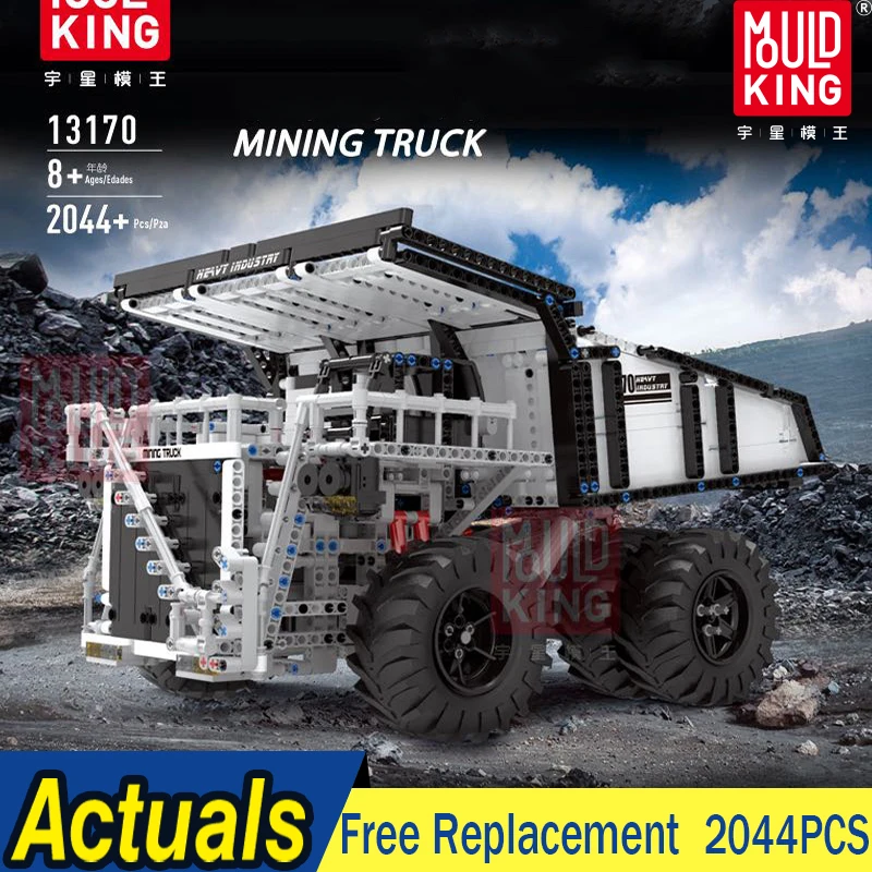 Техническая серия MOC 29699 автомобиль совместимый с Lepining Liebherred RC T284 горный самосвал