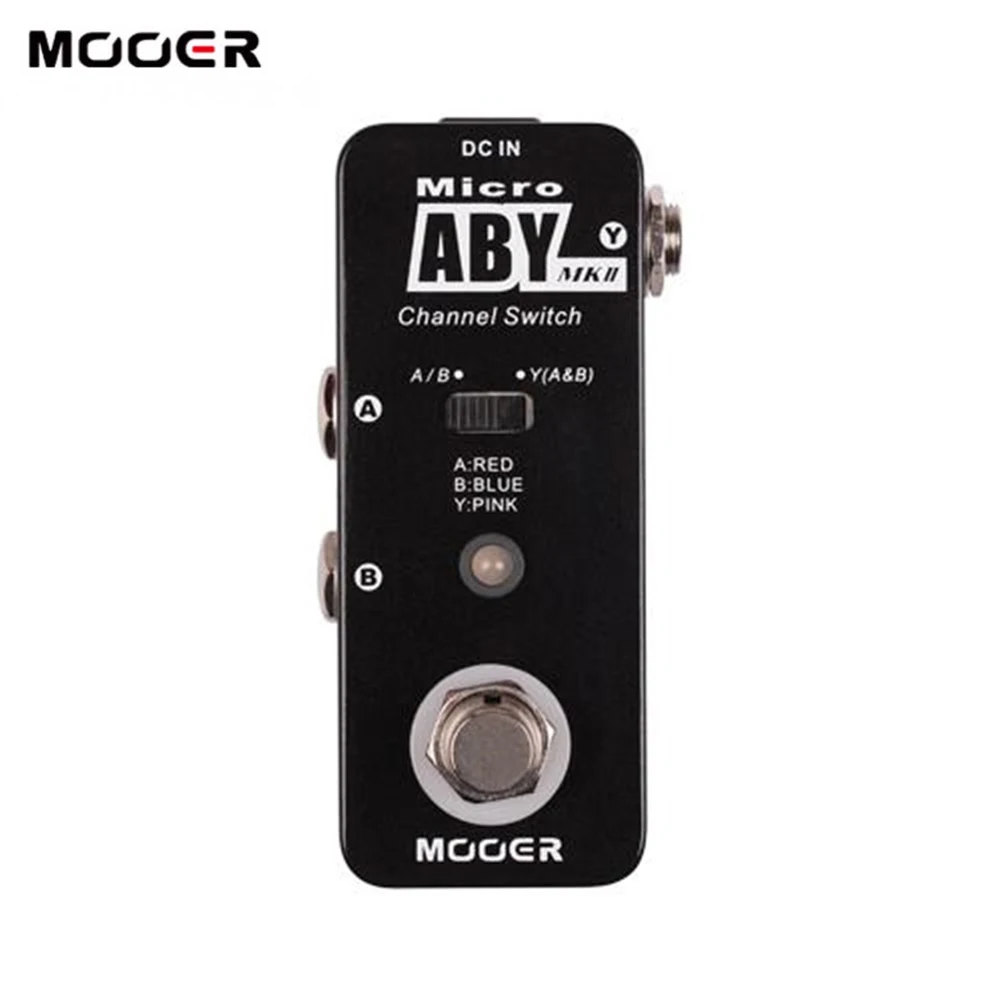 MOOER машинной вязки с MKII гитарная педаль мини канала переключатель для гитары