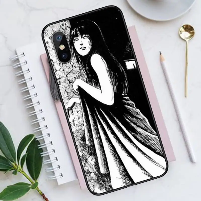 

Japanese horror comic Tomie Phone Case for iPhone 11 12 mini pro XS MAX 8 7 6 6S Plus X 5S SE 2020 XR