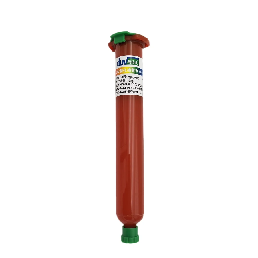 20 шт. DUV 50 мл TP-2500 LOCA UV клей жидкий оптический прозрачный свежий tp 2500 УФ для