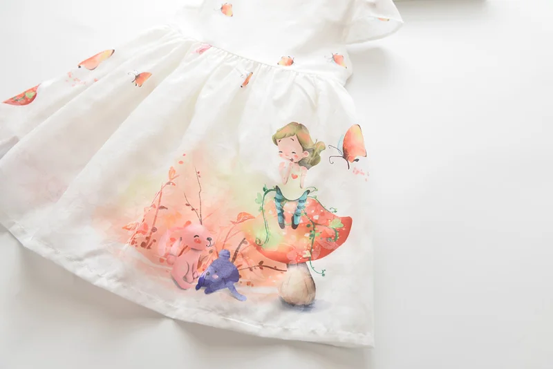 Любовь DD &amp мм 2021 платья для девочек Новая одежда милый костюм с рисунком героев