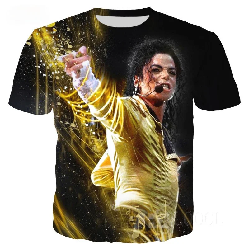 

Men T Shirt 3D Print Female T Shirt Singer Michael Jackson MJ Fashion Tees Hoodies Men's Sweatshirts Unisex T Shirts Hipster Top