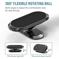 magnetic car phone holder rotatable mini strip shape stand for huawei metal strong magnet gps car mount for iphone 11