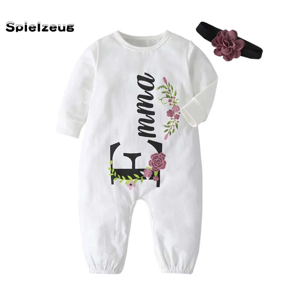 Весенний комбинезон с длинными рукавами для новорожденных мальчиков и девочек