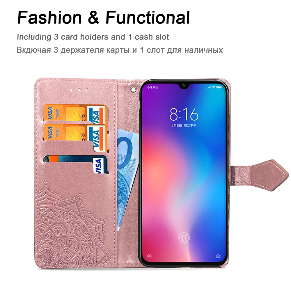 Чехлы для Xiaomi Redmi Note 8 Pro Mi A3 Lite K20 9T 6A 5 Plus 4X 6X 5A 7 6 Go F1 A2 9 se чехол книжка|Бамперы| |
