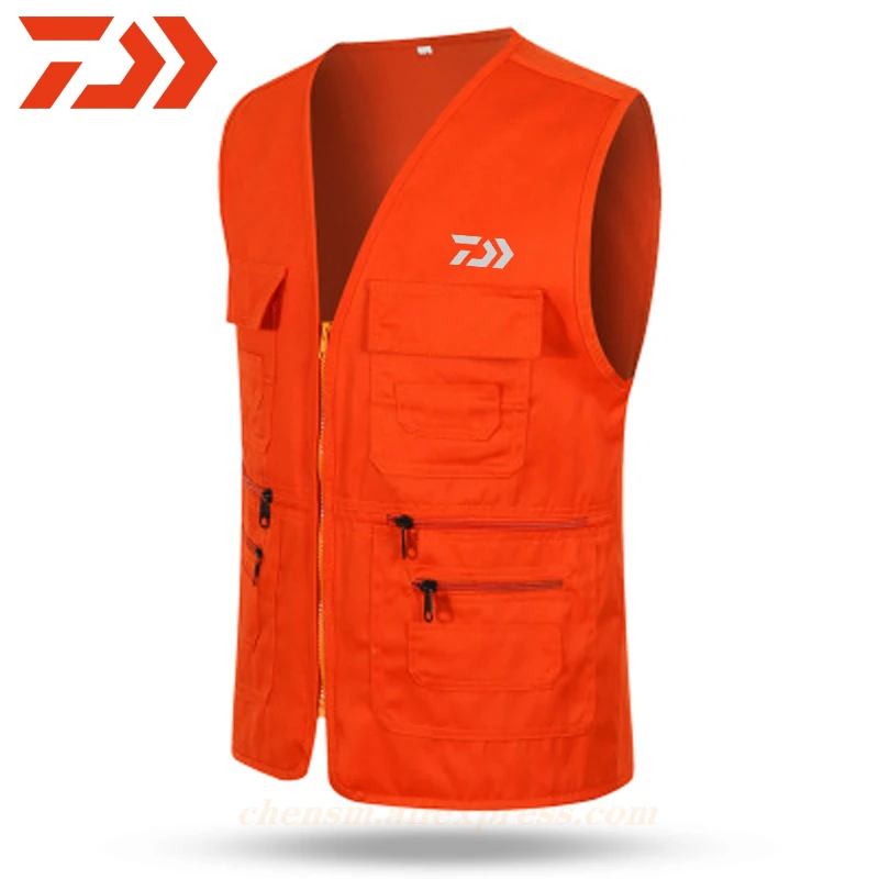 Мужской летний жилет Dawa с несколькими карманами для фотосъемки мужской Daiwa