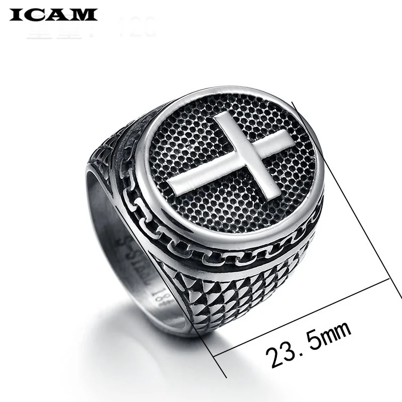 Мужское кольцо из нержавеющей стали размеры от 7 до 13|Кольца| |