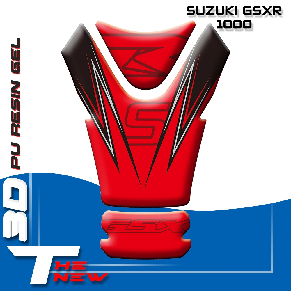 3D защитная накладка на бак мотоцикла Наклейка Стикеры чехол Tankp s для Suzuki GSXR 1000 2017