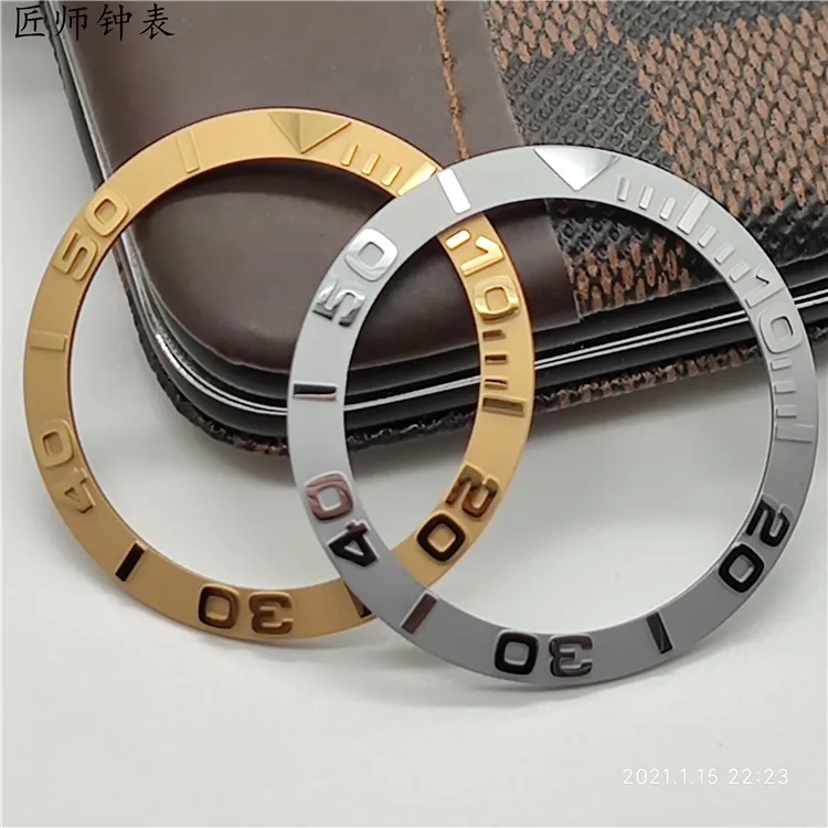 

Заменяемое Золотое кольцо Seiko, черное выпуклое кольцо, модифицированное, призрак для дайвинга, керамическое кольцо для яхты, выпуклое кольц...