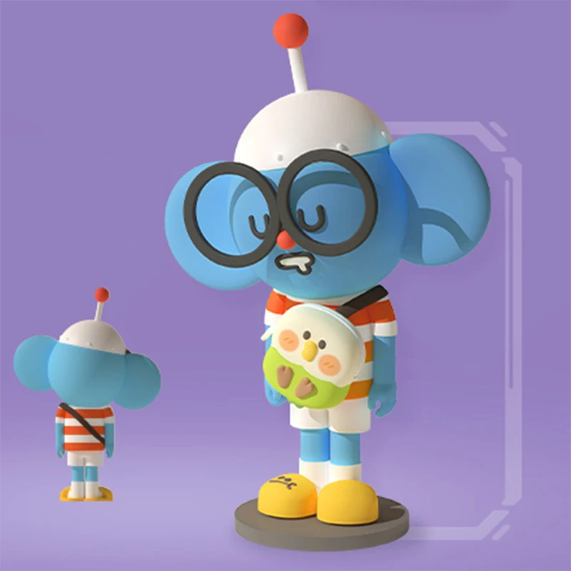 

Маленький попугай BEBE X Momo, планета, искусственные игрушки, фигурка, новая модная игрушечная кукла, милая планета для девочек, подарок на день ...