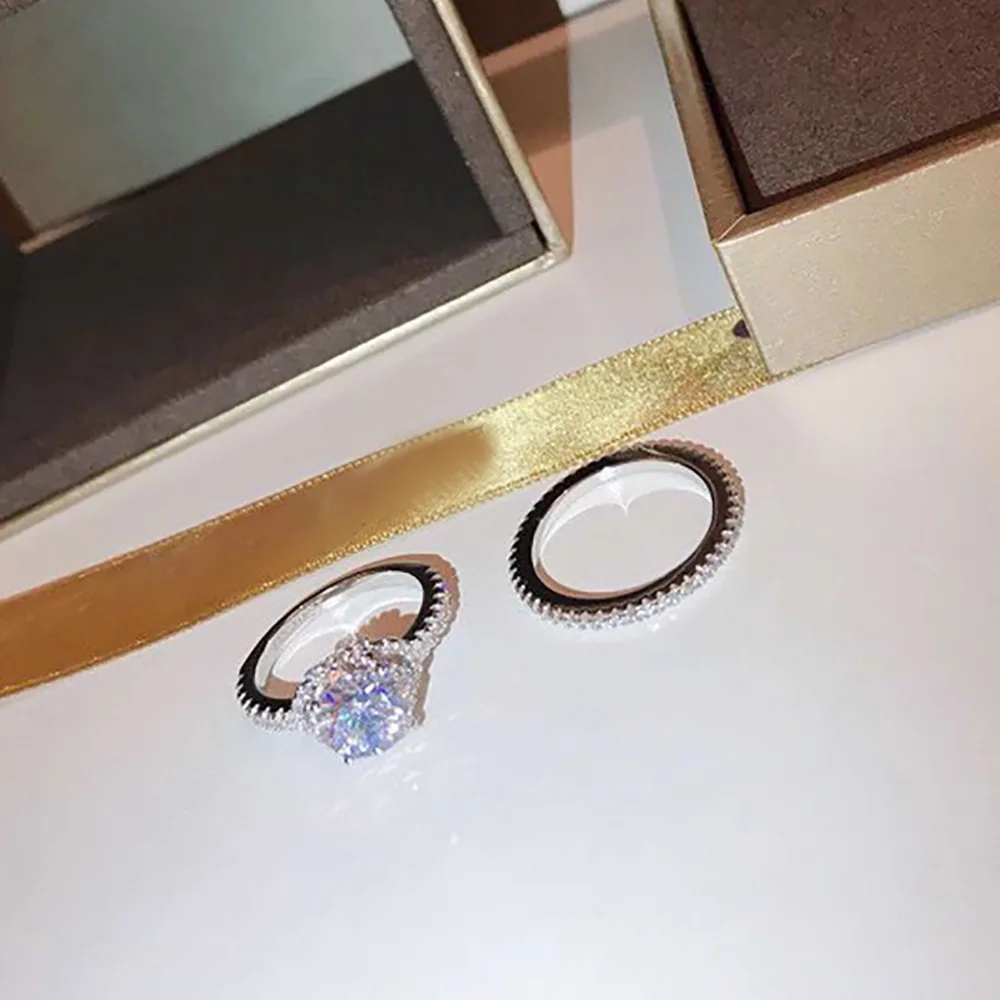 

Популярные бренды чистый 925 стерлингового серебра для Для женщин ювелирные изделия Одежда высшего качества кольцо серебряное обручальное ...