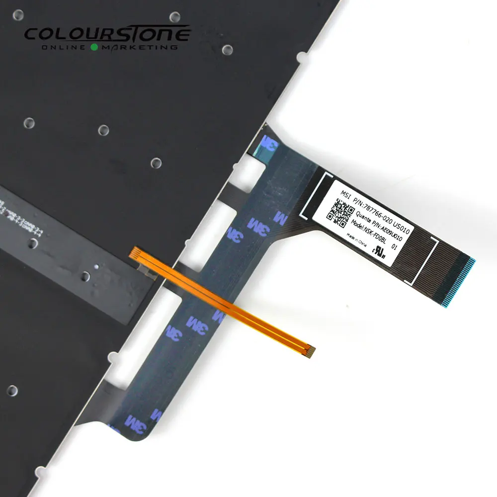 Русская клавиатура для ноутбука GS65 GS65VR черный ноутбук с подсветкой |