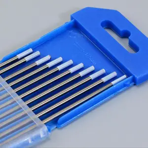 Прочный стержень Tig 0.8% циркониевый WZ8 белый сварочный вольфрамовый электрод 332x6 