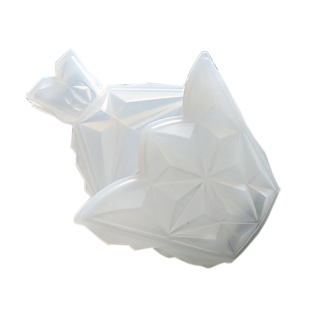 DIY эпоксидная Хрустальная пирамида коробка для хранения силиконовые формы дома