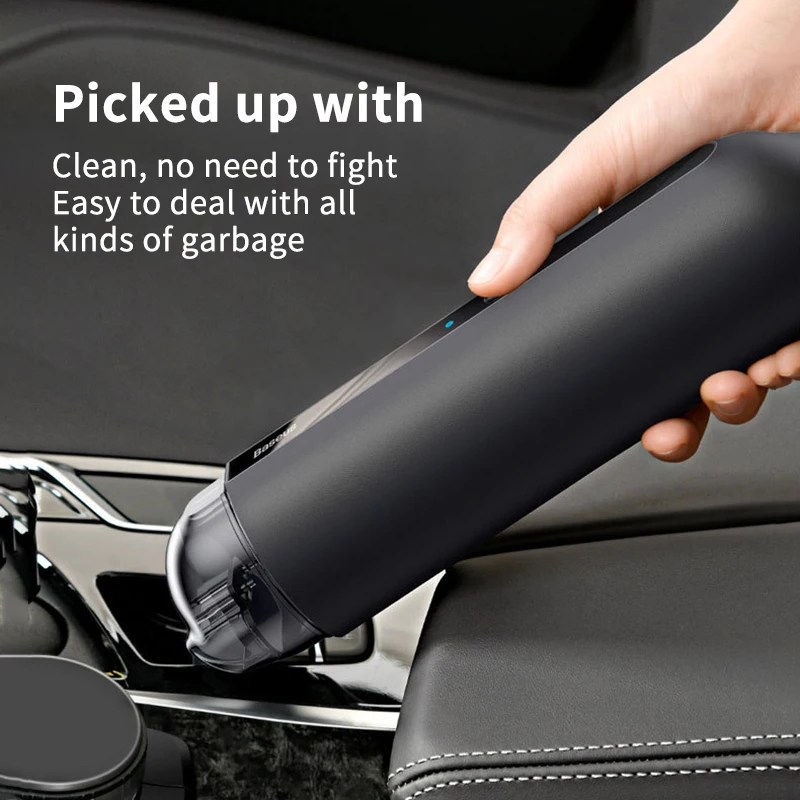 

Беспроводной ручной автоматический вакуумный портативный автомобильный пылесос AOZBZ, 5000 па, всасывание для дома, Настольная уборка, мини-пыл...