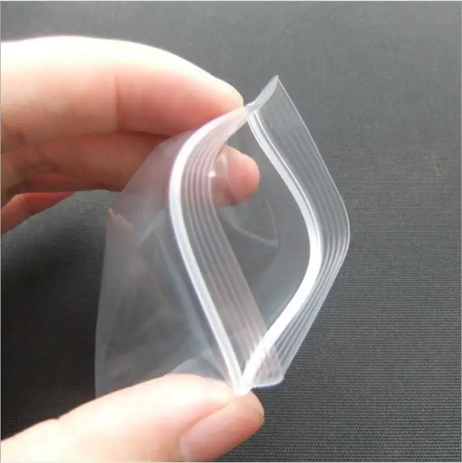 

100pcs Transparent Ziplock Bag Mini Jewelry Bag Small Thickening Pocket Sealed Bags Accessories Pouch Bag