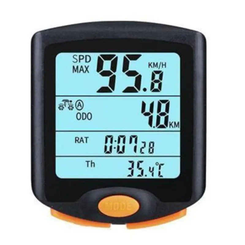 

Bike Speed Meter Screen Digital Bike Computer Multifunction Waterproof Sports Sensors Bicycle Computer Speedometer Wireless