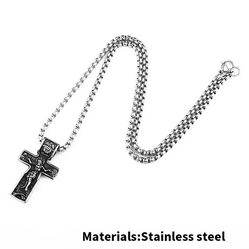 

Punk Titanium Goat Ram King Warrior Gothic Pendant Man Necklace Stainless Steel Chain Rock Hip Hop Necklace Jewelry Gift