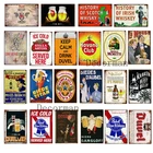 Mike86 под заказ, жестяной плакат Стелла с надписью напитки пиво Гавана, потертый плакат, шикарная Ретро картина, арт бара, 20*30 см