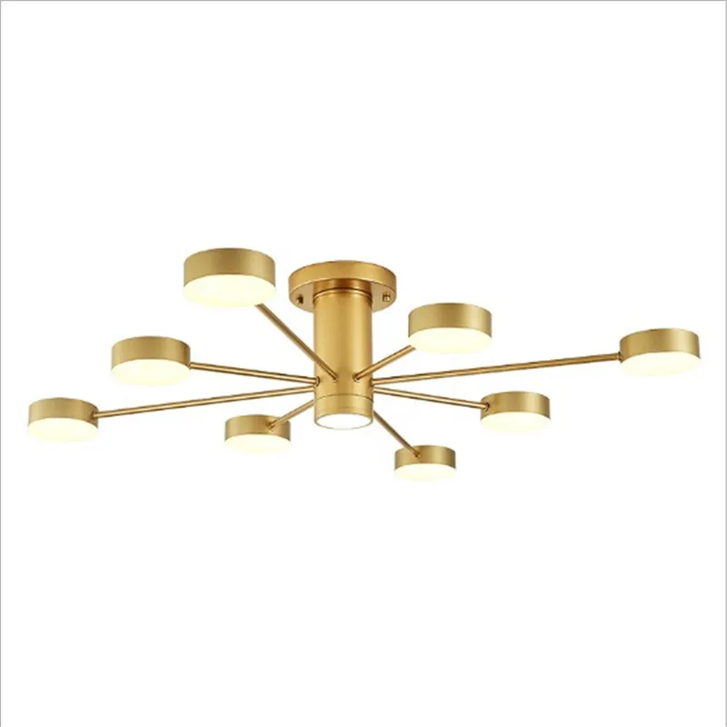 Роскошный Креативный светодиодный светильник в скандинавском стиле лампа для