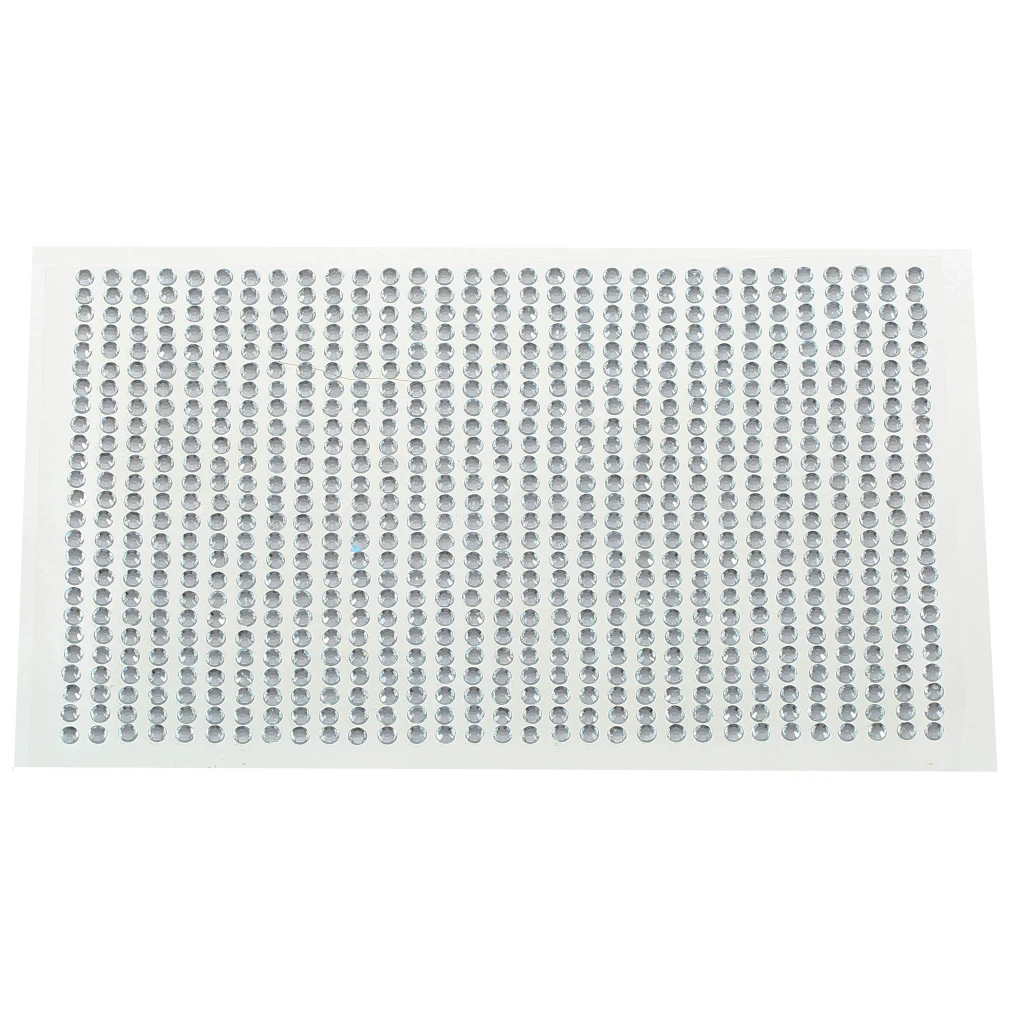 

1pcs 3mm DIY Artificial Diamonds Decoration Sticker Exquisite Craftmaking for Car Mobile Nail Glasses Shoes Bag