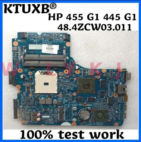 KTUXB 722818 001 722821 501 601 48.4ZCW03.011 12240 1 для HP 455 G1 445 Материнская плата ноутбука 100% тестовая