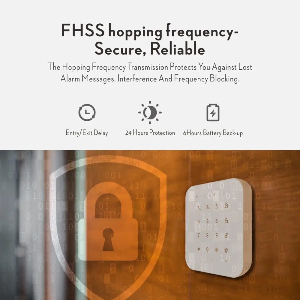 Wi-Fi GSM домашняя система охранной сигнализации дополнительный комплект Tuya smart life