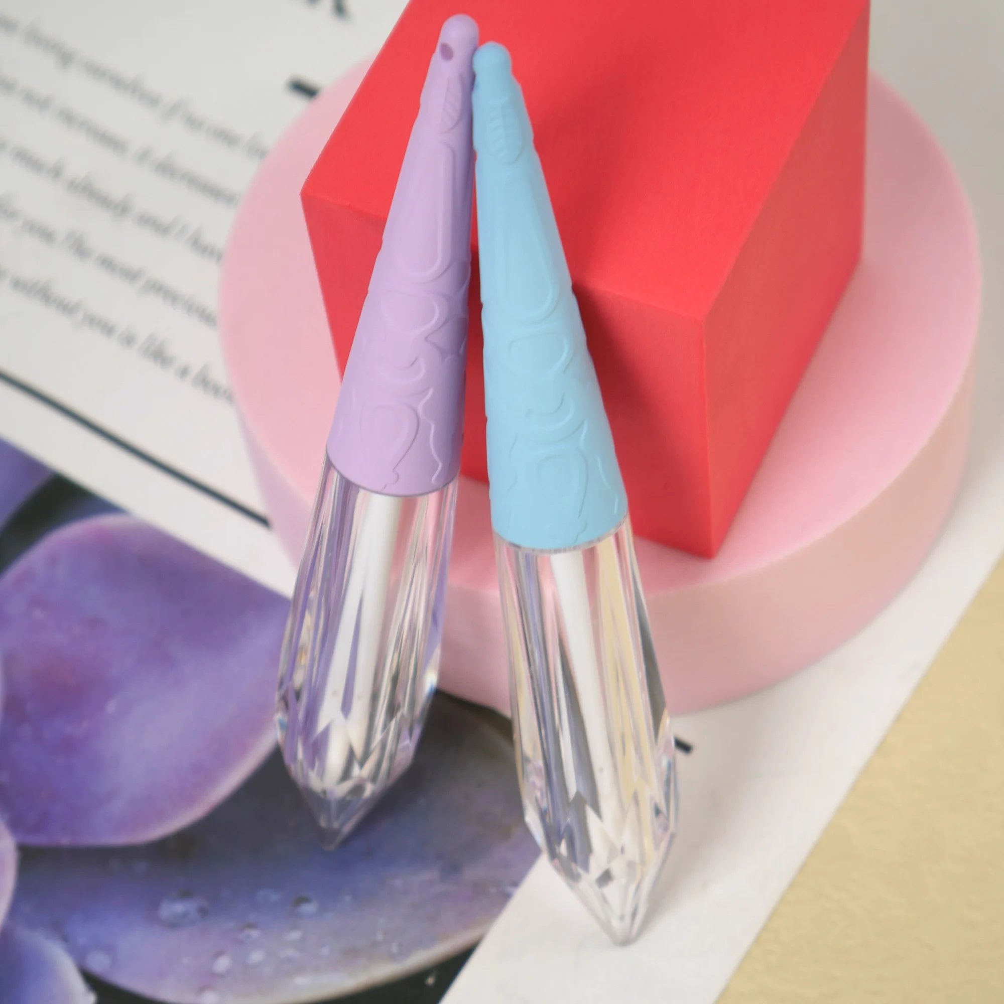 5/10 шт. 2 мл пустые тюбики для блеска губ с трубками прозрачный мягкий контейнер