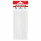 Стержни клеевые BRAUBERG 670292, диаметр 7 мм, длина 200 мм, прозрачные, комплект 12 шт, европодвес