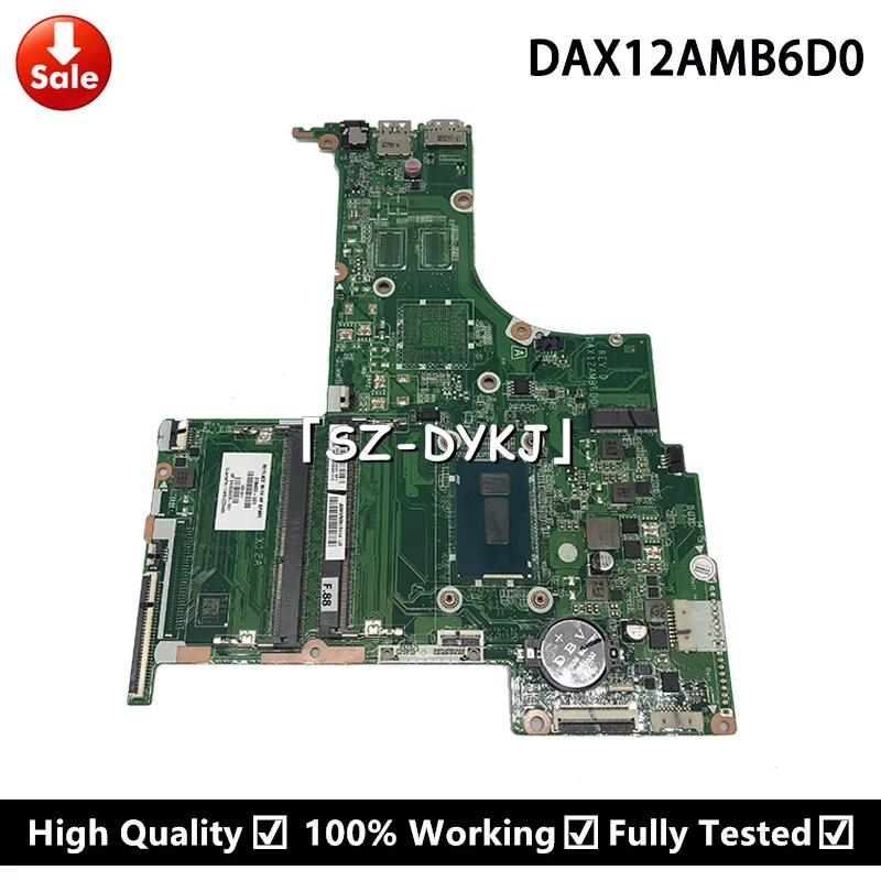 

For HP Pavilion 17-G Laptop Motherboard With SR23W i7-5500U 819483-501 819483-001 820528-501 DAX12AMB6D0 X12A MAINBOARD