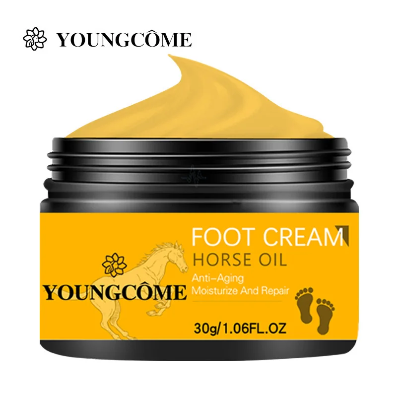 

YOUNGCOME 50 г лошадиное масло глубокий уход против морщин гладкая кожа увлажняющий нежный мягкий отбеливающий крем для ног