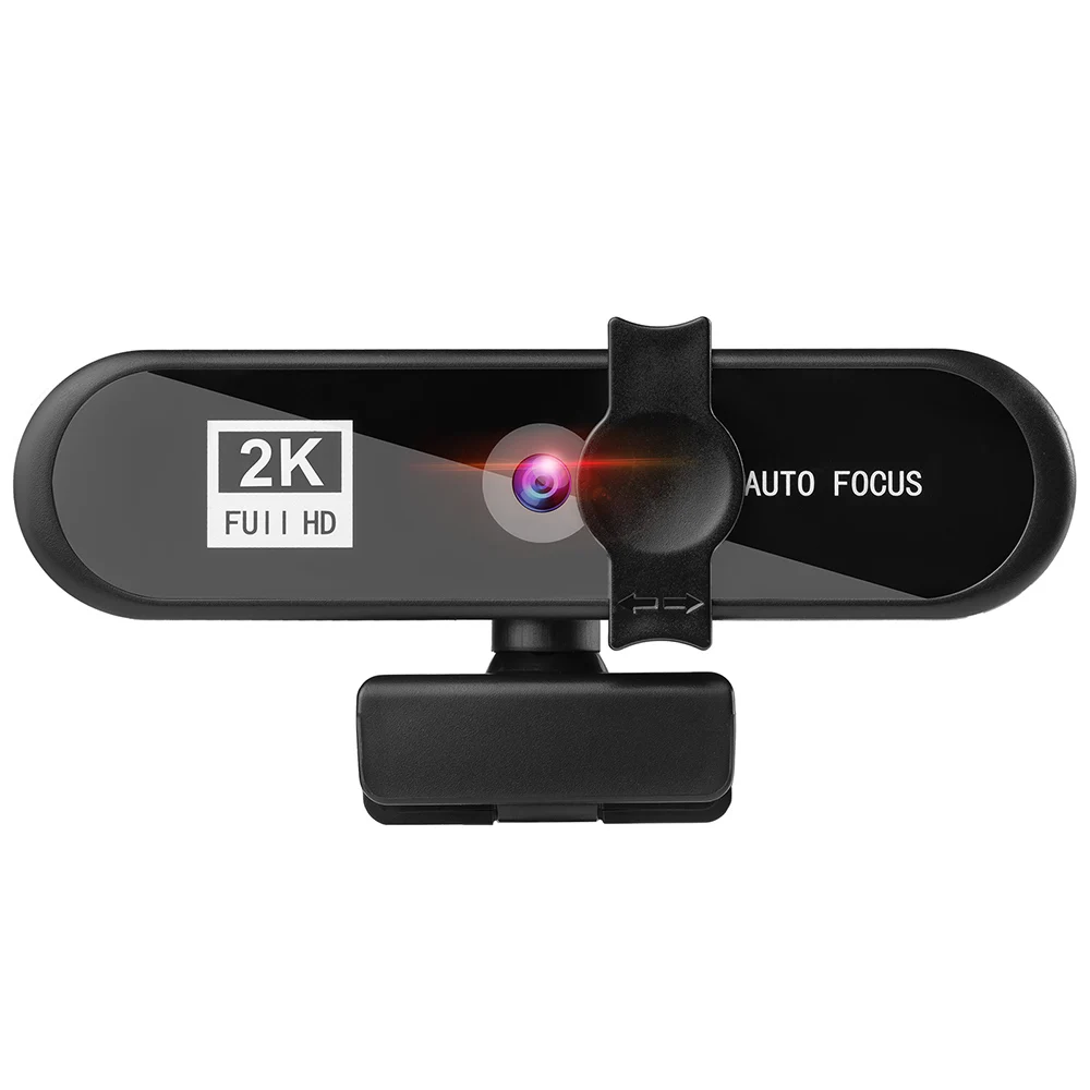 

2K Full HD Webcam Auto Focus With Mic Computer Camera for Live Broadcast Video Calling Conference Drive-free 8000K Pixel USB 3.0