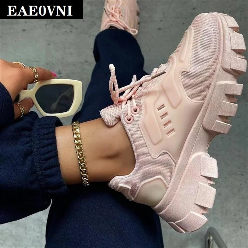 

Ladies Sneaker New Fall Single Shoes INS Fashion Brand Dad Shoes Women Walking Running Shoes Sports Shoes Outdoor Casual Shoes
