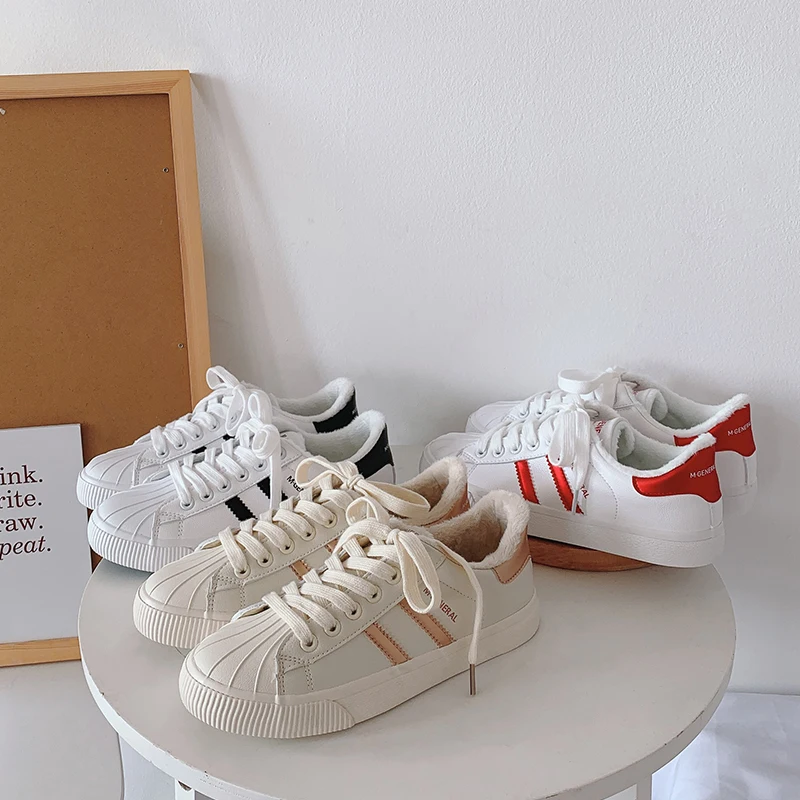 Новинка 2020 года женская прогулочная обувь в стиле суперзвезды белые кроссовки