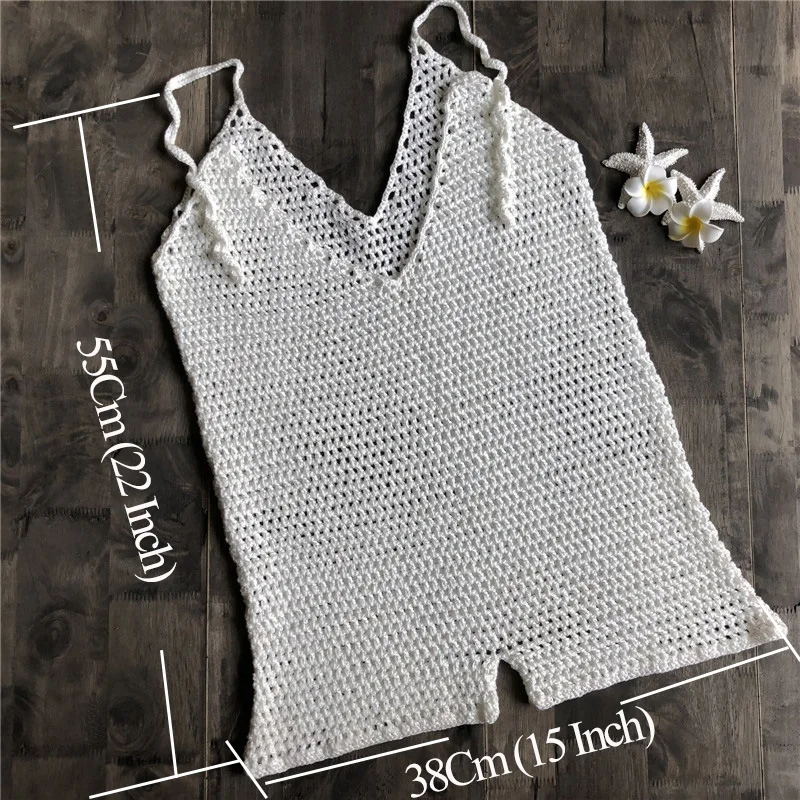 2019 New One Piece Swimsuit Size Simwear Women Bathing Suit Boho Handmade Crochet zwempak Beach Wear costume intero badpak | Спорт и